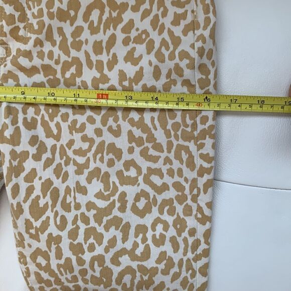 J.Crew Women’s Leopard Print Jeans. Size 28 - Picture 8 of 10